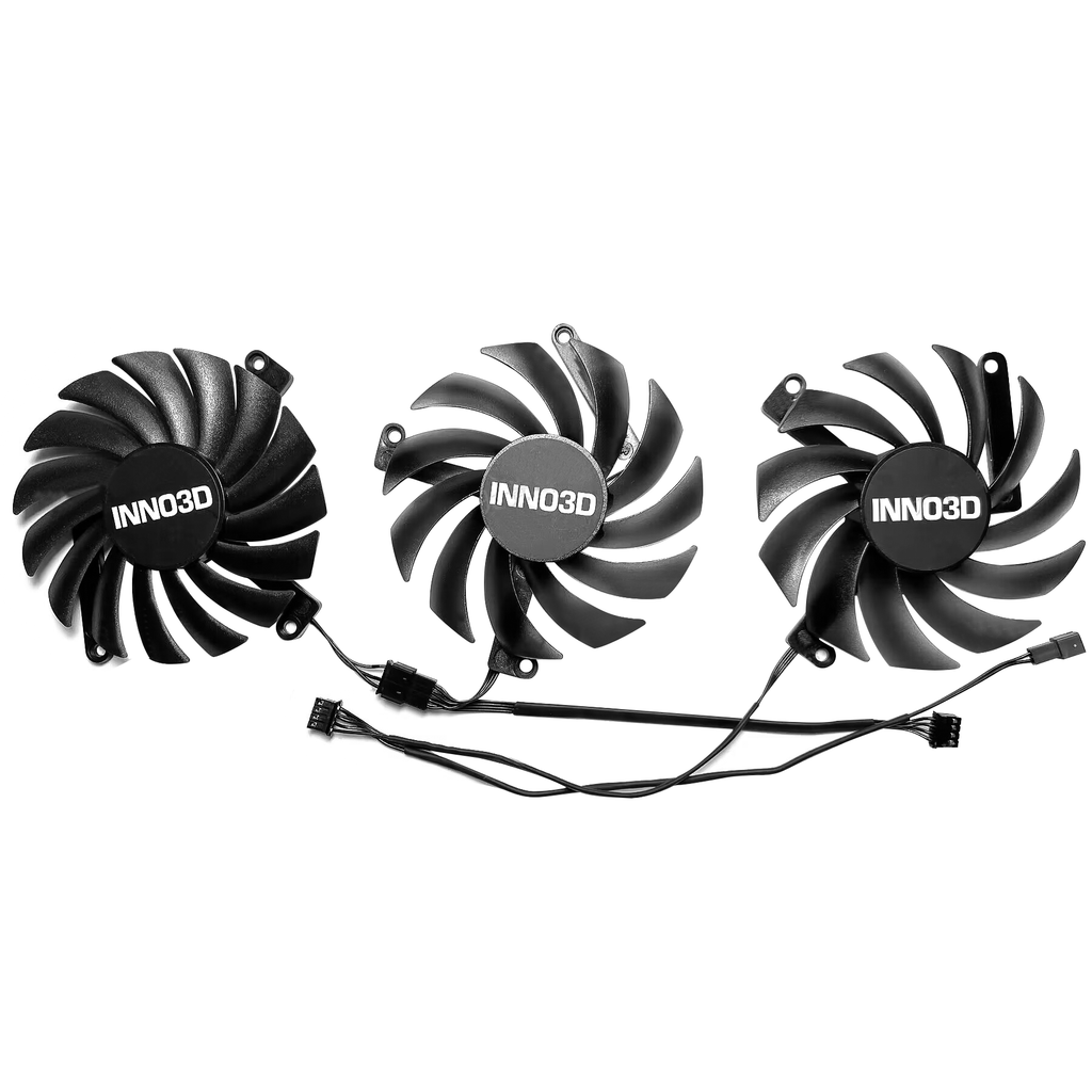 For INNO3D GeForce RTX 4070 Ti 4070 X3 OC Video Card Fan 85MM CF-12910S CF-12915S RTX4070Ti RTX4070 Graphics Card Cooling Fan