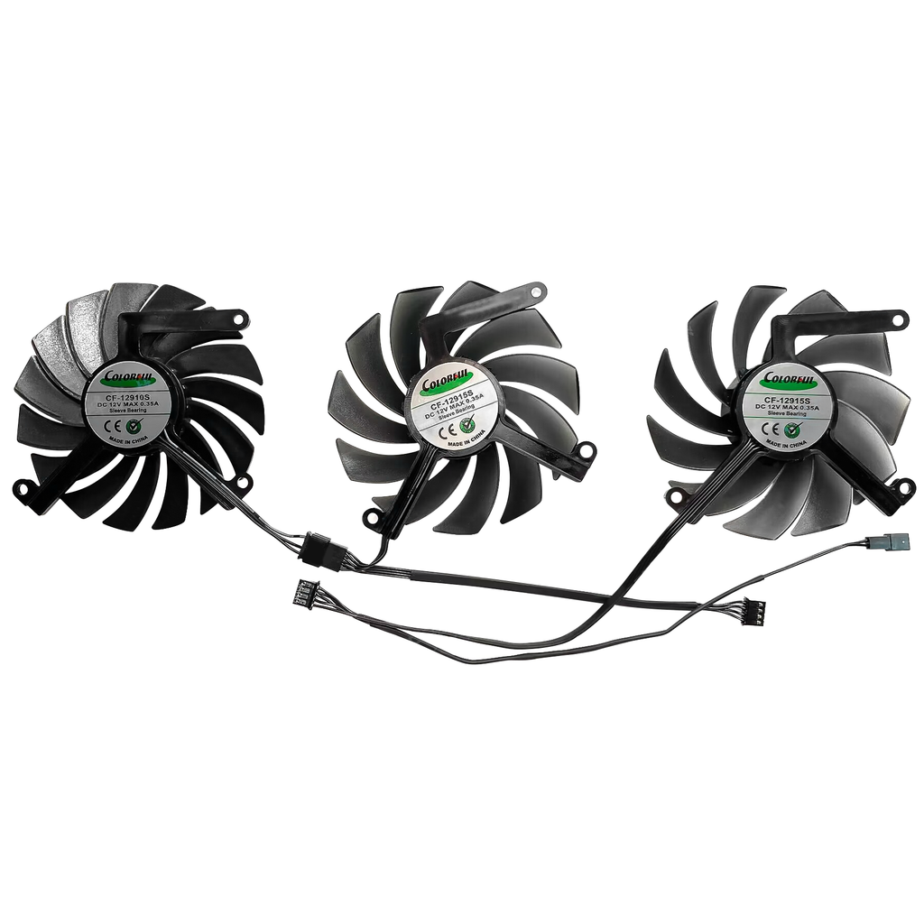 For INNO3D GeForce RTX 4070 Ti 4070 X3 OC Video Card Fan 85MM CF-12910S CF-12915S RTX4070Ti RTX4070 Graphics Card Cooling Fan