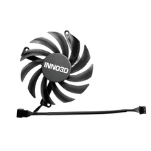 Load image into Gallery viewer, For INNO3D GeForce RTX 4070 Ti 4070 X3 OC Video Card Fan 85MM CF-12910S CF-12915S RTX4070Ti RTX4070 Graphics Card Cooling Fan