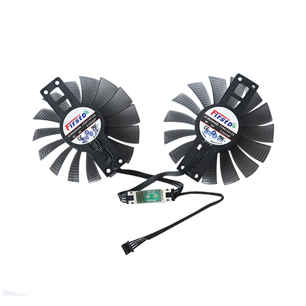 For Gainward GTX 1060 1070 1070Ti 1080 1080Ti Video Card Fan New FD9015U12S 4Pin Graphics Card Replacement Fan