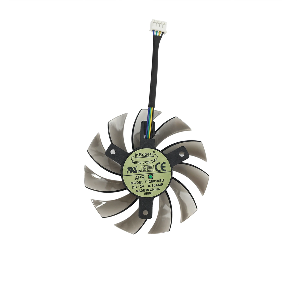 For Gigabyte GeForce GTX 570 670 680 1070 R9 780 Ti 75MM T128010SU 4Pin Video Card Fan