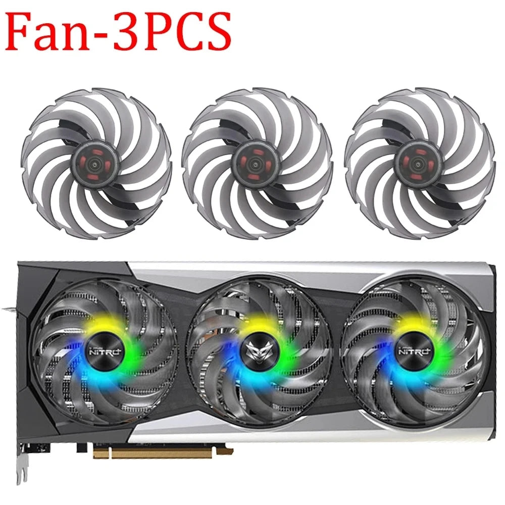 95MM FDC10U12D9-C RX6900XT Video Card Fan For Sapphire NITRO+ AMD Radeon™ RX 6900 XT SE