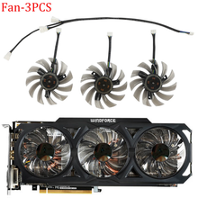 Load image into Gallery viewer, For Gigabyte GeForce GTX 570 670 680 1070 R9 780 Ti 75MM T128010SU 4Pin Video Card Fan
