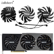 Load image into Gallery viewer, For INNO3D GeForce RTX 4070 Ti 4070 X3 OC Video Card Fan 85MM CF-12910S CF-12915S RTX4070Ti RTX4070 Graphics Card Cooling Fan