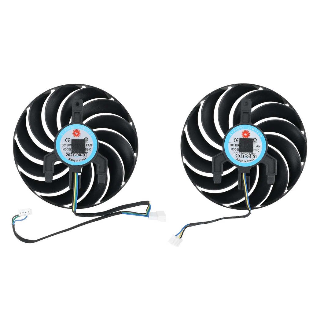 95MM FDC10U12D9-C RX6700 Video Card Fan For SAPPHIRE PULSE AMD Radeon RX 6700 Replacement Graphics Card GPU Fan