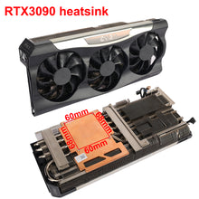 Load image into Gallery viewer, GPU Heatsink For EVGA RTX 3090 FTW3 ULTRA GAMING Heat Sink Cooling Fan