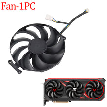 Load image into Gallery viewer, For Powercolor RX 7900 GRE 7900 XT 7900 XTX Red Devil Video Card Fna New RX7900 RX7900XT RX7900XTX Graphics Card Cooling Fan