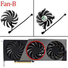 Load image into Gallery viewer, For INNO3D GeForce RTX 4070 Ti 4070 X3 OC Video Card Fan 85MM CF-12910S CF-12915S RTX4070Ti RTX4070 Graphics Card Cooling Fan