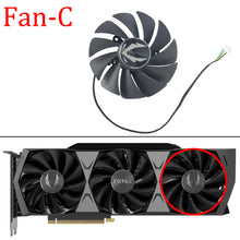 Load image into Gallery viewer, 87MM GA92S2U RTX 3070Ti 3080Ti Cooler Fan Replacement For ZOTAC RTX 3080 3090 Trinity OC RTX3070 3080 Ti Graphics Card Cooling