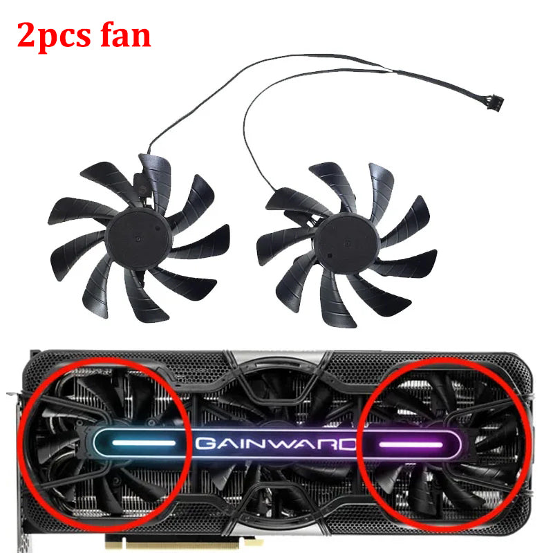 85MM TH9215B2H-PFB01 RTX3090 RTX3080 RTX3070 Video Card Fan For Gainward GeForce RTX 3090 3080 3070 Phantom Cooling Graphics Fan