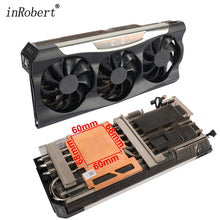 Load image into Gallery viewer, GPU Heatsink For EVGA RTX 3090 FTW3 ULTRA GAMING Heat Sink Cooling Fan