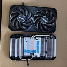 Load image into Gallery viewer, New GPU Heatsink with Fan For MSI RTX 4060 Ti VENTUS 2X Graphics Card Cooling Heat Sink