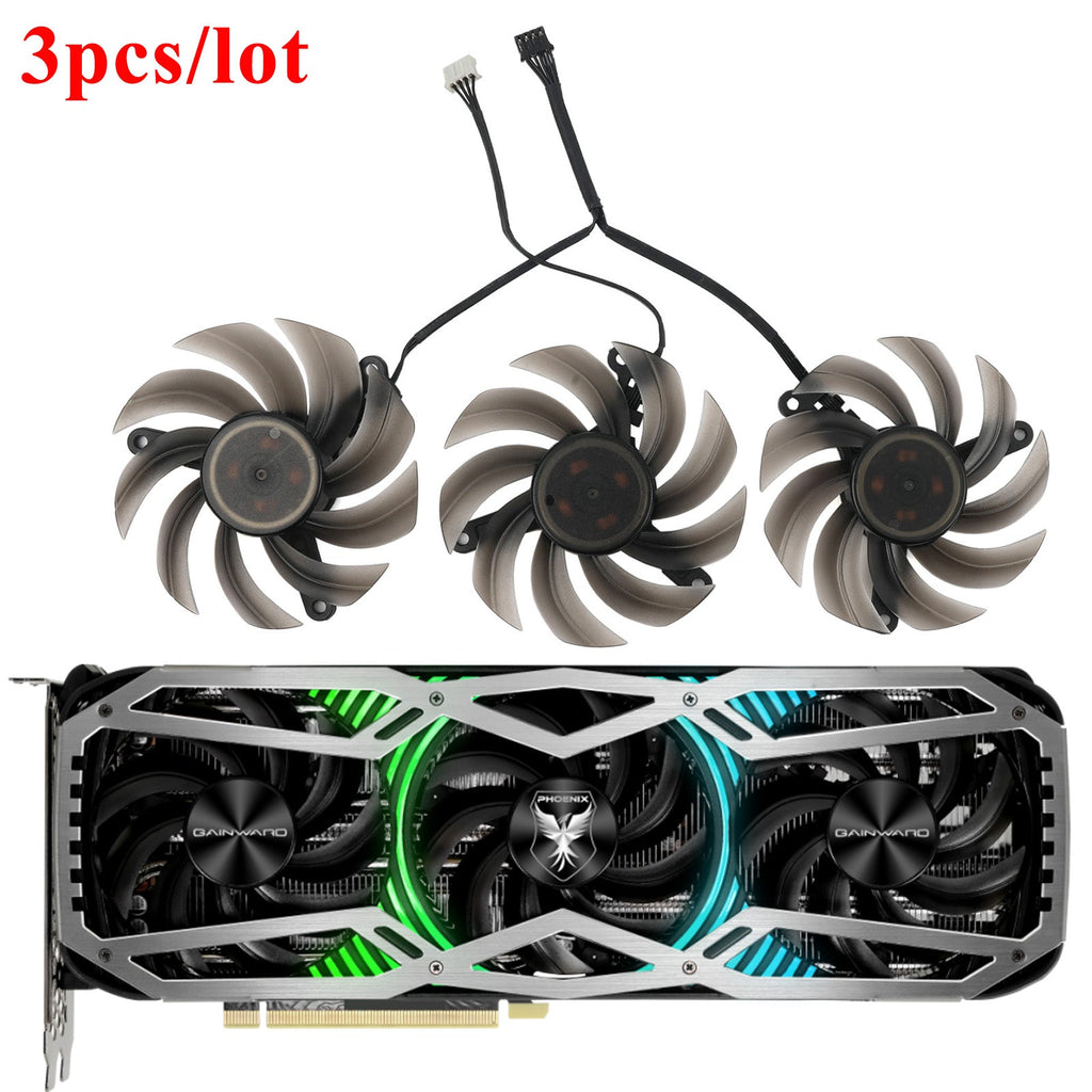 82MM FD8015U12D 12V 0.5A GPU Cooling Fan For Gainward RTX 3060 Ti 3070 3070Ti 3080 3080Ti 3090 Phoenix Graphics Card Cooler