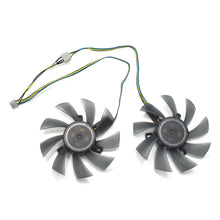 Load image into Gallery viewer, 85MM FDC10H12S9-C 0.35AMP 4Pin Cooling Fan Replacement For XFX RX 470 470D 480 460 RX480 RX380X R9 270A Graphics Card Cooling