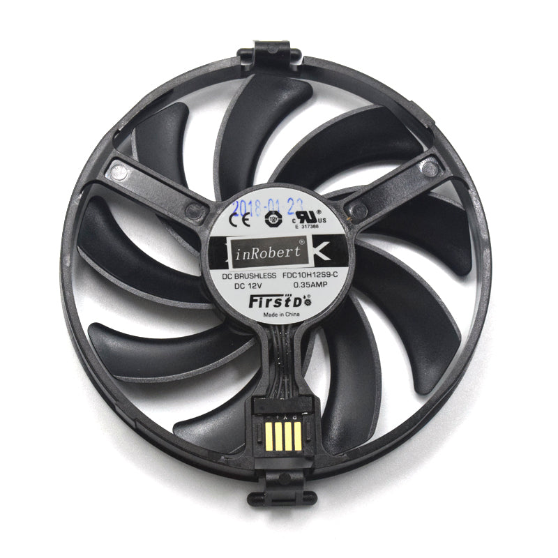 85MM FDC10H12S9-C 0.35AMP 4Pin Cooling Fan Replacement For XFX RX 470 470D 480 460 RX480 RX380X R9 270A Graphics Card Cooling