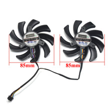 Load image into Gallery viewer, 85MM FDC10H12S9-C 0.35AMP 4Pin Cooling Fan Replacement For XFX RX 470 470D 480 460 RX480 RX380X R9 270A Graphics Card Cooling