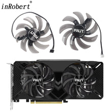 Load image into Gallery viewer, 85mm FDC10H12S9-C 12V Graphics Card Cooler Fan For Palit GTX 1660 Ti Super RTX 2060 2070 RTX2060 Dual OC Video Card Cooling
