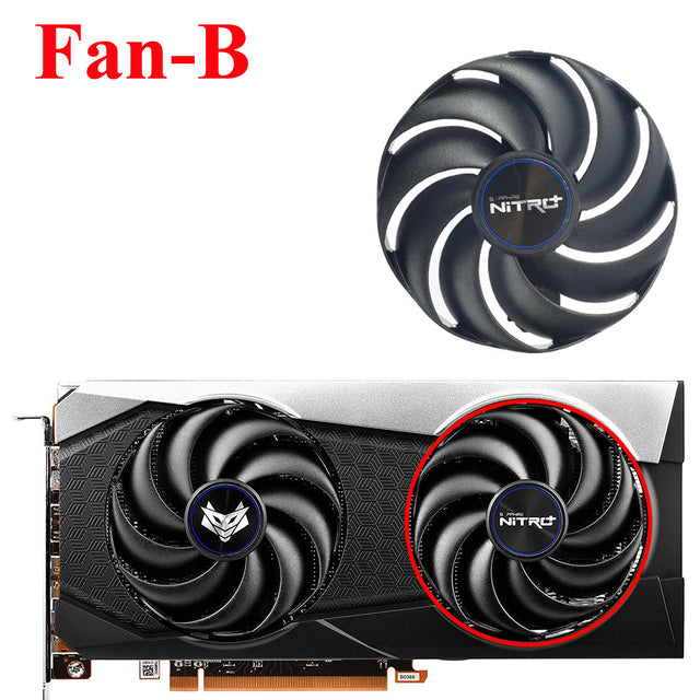 87MM CF9010H12D RX660XT Replacement Graphics Card GPU Fan For