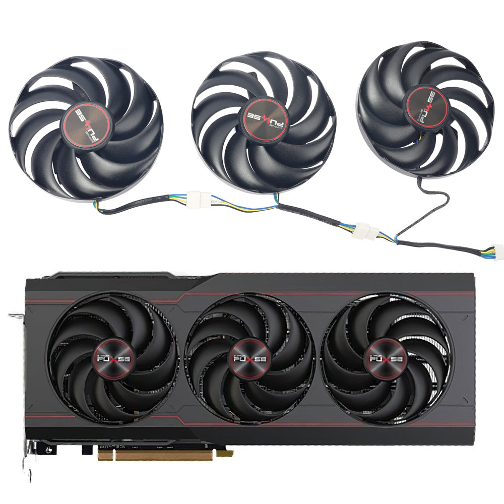 87MM FDC10H12D9-C RX6800 Replacement Graphics Card GPU Fan For Sapphire PULSE AMD Radeon RX 6800 XT Graphics Card Cooling Fan