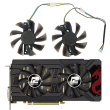 Load image into Gallery viewer, 87MM GA92S2U  RX570 4GB Dual Cool Graphics Card Cooling Fan For POWERCOLOR Radeon RX 570 4GB Red Dragon Cooling Graphics Fan