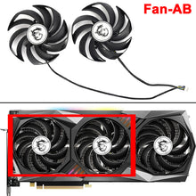 Load image into Gallery viewer, 90MM PLD09210S12HH Cooler Fan For MSI Radeon RX 6800 6900 XT GeForce RTX 3060 3070 3080 3090 Ti GAMING Graphics Card Fans