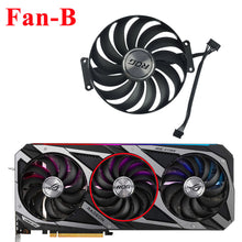 Load image into Gallery viewer, CF1010U12D Graphics Card Fan Replacement For ASUS ROG STRIX RTX 3070 3080 Ti 3090 GAMING GPU Cooler RX 6700 XT/6800