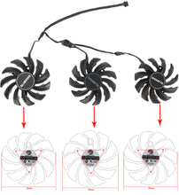 Load image into Gallery viewer, New 78MM RTX RTX 2060 Super Gaming Cooler Fan for Gigabyte RTX 2060 2070 2080 RTX 2080 Ti WINDFORCE Graphics Card PLD08010S12HH