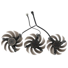 Load image into Gallery viewer, 82MM FD8015U12D 12V 0.5A GPU Cooling Fan For PNY RTX 3070 3070Ti 3080 3080Ti 3090 XLR8 Gaming REVEL EPIC-X RGB Triple Fan