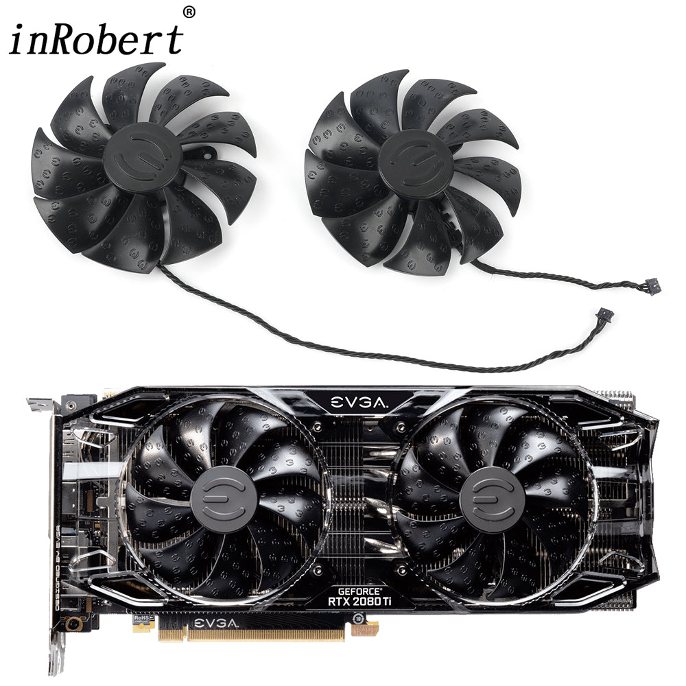 87mm PLA09215S12H PLD09220S12H Cooler Fan Replacement For EVGA RTX 2060 2070 2080 Ti Super Graphics Video Card Cooling Fans