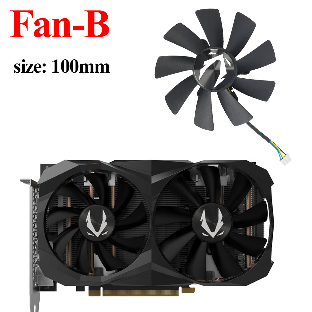 inRobert Video Card Fan Replacement Cooler for Zotac Gaming RTX