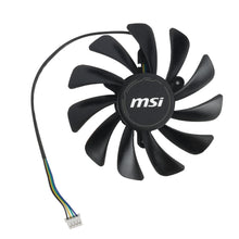 Load image into Gallery viewer, 95MM XY-D10015SH DC 12V 0.55A Cooler Fan For MSI GeForce GTX 1660 SUPER AERO GTX 1660Ti Graphics Video Card Cooling Fans