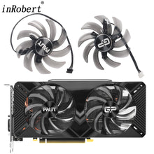 Load image into Gallery viewer, GA91S2U 85mm Cooler Fan Replacement For PALiT PNY GTX 1660 TI Super RTX 2060 2070 RTX2060 Dual Graphics Video Card Cooling