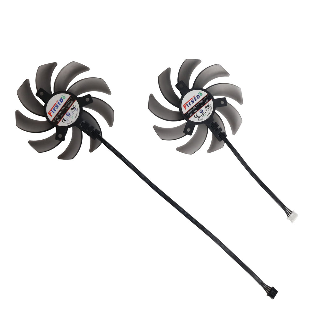85mm Cooler Fan Replacement For PNYGeForce RTX 2060 2070 8GB XLR8 Gaming Overclocked Edition GTX 1660 Ti Duanl Fan Graphics Card