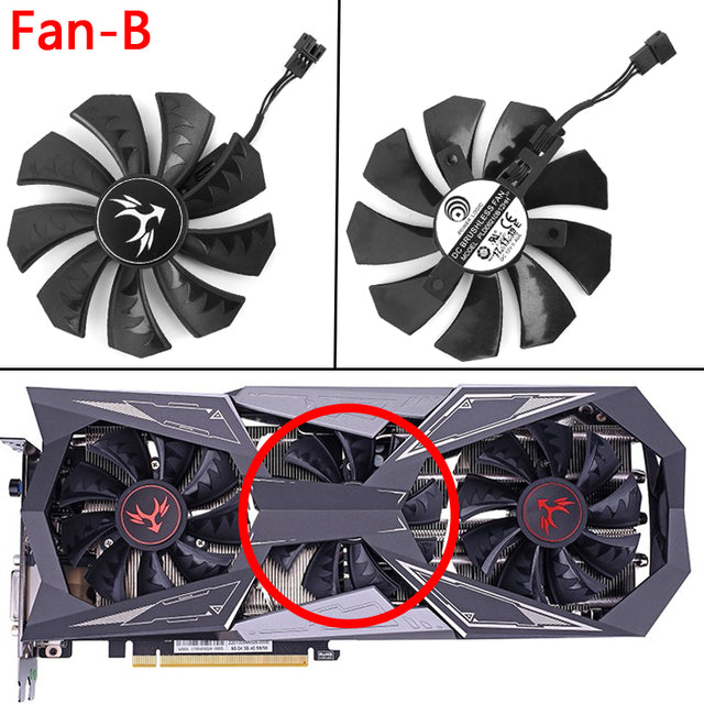 Gtx 1080 Ti Gtx 1060 Cooler Replacement New 85MM Cooler Fan