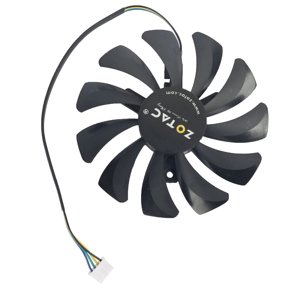 New 85mm 12V Cooler Fan Replacement For Zotac Nvidia GTX1060 6GB