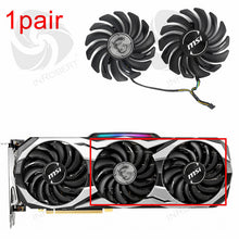 Load image into Gallery viewer, Original 87MM PLD09210B12HH Video Card Fan For MSI GeForce RTX 2080 2070 2080 Ti DUKE Graphics Card Replacement Cooling Fan