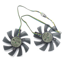 Load image into Gallery viewer, 85MM FDC10H12S9-C 0.35AMP 4Pin Cooling Fan Replacement For XFX RX 470 470D 480 460 RX480 RX380X R9 270A Graphics Card Cooling