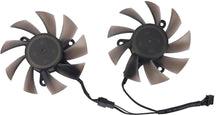 Load image into Gallery viewer, 75MM TH8015S2H-PAB03 GTX1650 GTX1630 Video Card Fan For PNY GTX 1650 1630 Dual Fan Graphics Card Replacement Cooling Fan