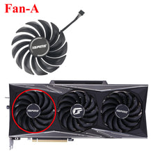 Cargar imagen en el visor de la galería, New 90MM PVA080E12R Cooling Fan For Colorful iGame RTX 3060TI 3070 3070TI 3080 3080TI 3090 Vulcan Graphics Card Replacement Fan