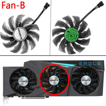 Load image into Gallery viewer, T128015SU Fan For Replacement For Gigabyte GeForce RTX 3080 3070Ti 3080Ti 3090 EAGLE GAMING Graphics Card Fans Cooling