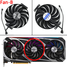 Load image into Gallery viewer, 95mm Video Card Cooler Fan Replacement For ASUS ROG Strix RTX 3080 3080TI 3090 RTX3080 RTX3090 Gaming Graphics Card Cooling