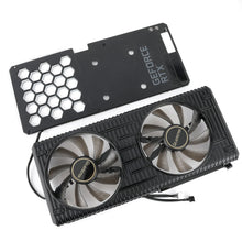 Load image into Gallery viewer, Brand New FD9015U12S 12V 0.55A RTX3060 Ti Fan with Frame Back Plate For Leadtek Palit RTX 3060 Ti Dual Graphics Card Cooler