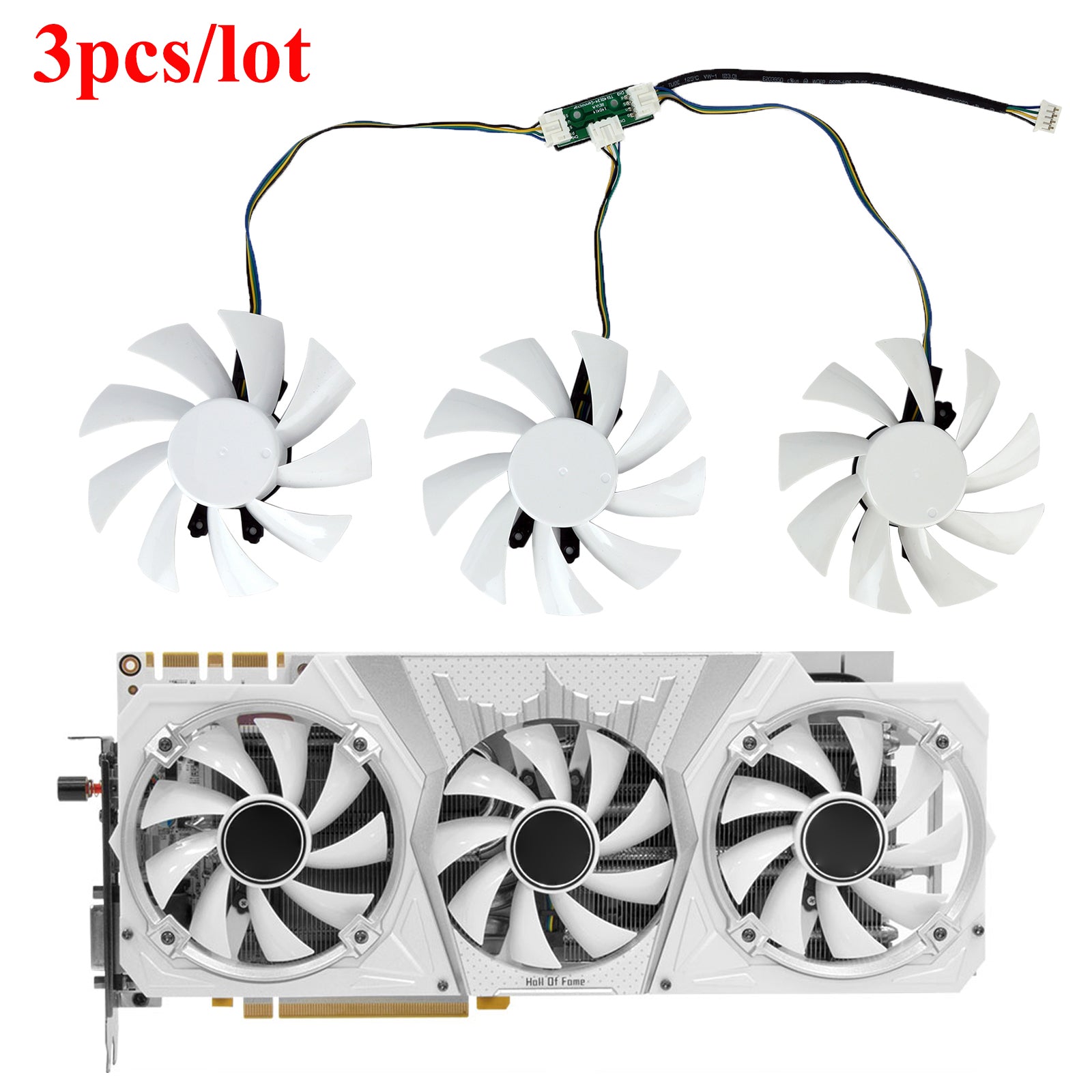 87MM GA92S2H GTX1060 Hall of Fame Graphics Card Fan Replacement