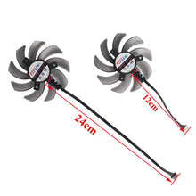 Load image into Gallery viewer, 85mm FDC10H12S9-C Graphics Card Fan For PNY Palit RTX 2060 2070 Gamingpro Dual GPU Cooler