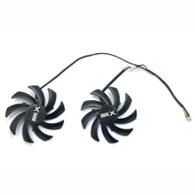 Load image into Gallery viewer, inRobert FD7010H12S 85mm Dual-X Fan for Sapphire HD7950 R9 270X 280X HD7870 HD7950 HD7850 HD6850 PNY NVIDIA GTX 1070 Graphics Card Cooling Fan