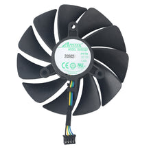 Load image into Gallery viewer, 87MM GA92S2U Cooler Fan Replacement For ZOTAC GAMING GeForce RTX 3080 RTX3080 Trinity OC White Edition LHR Graphics Card Cooling