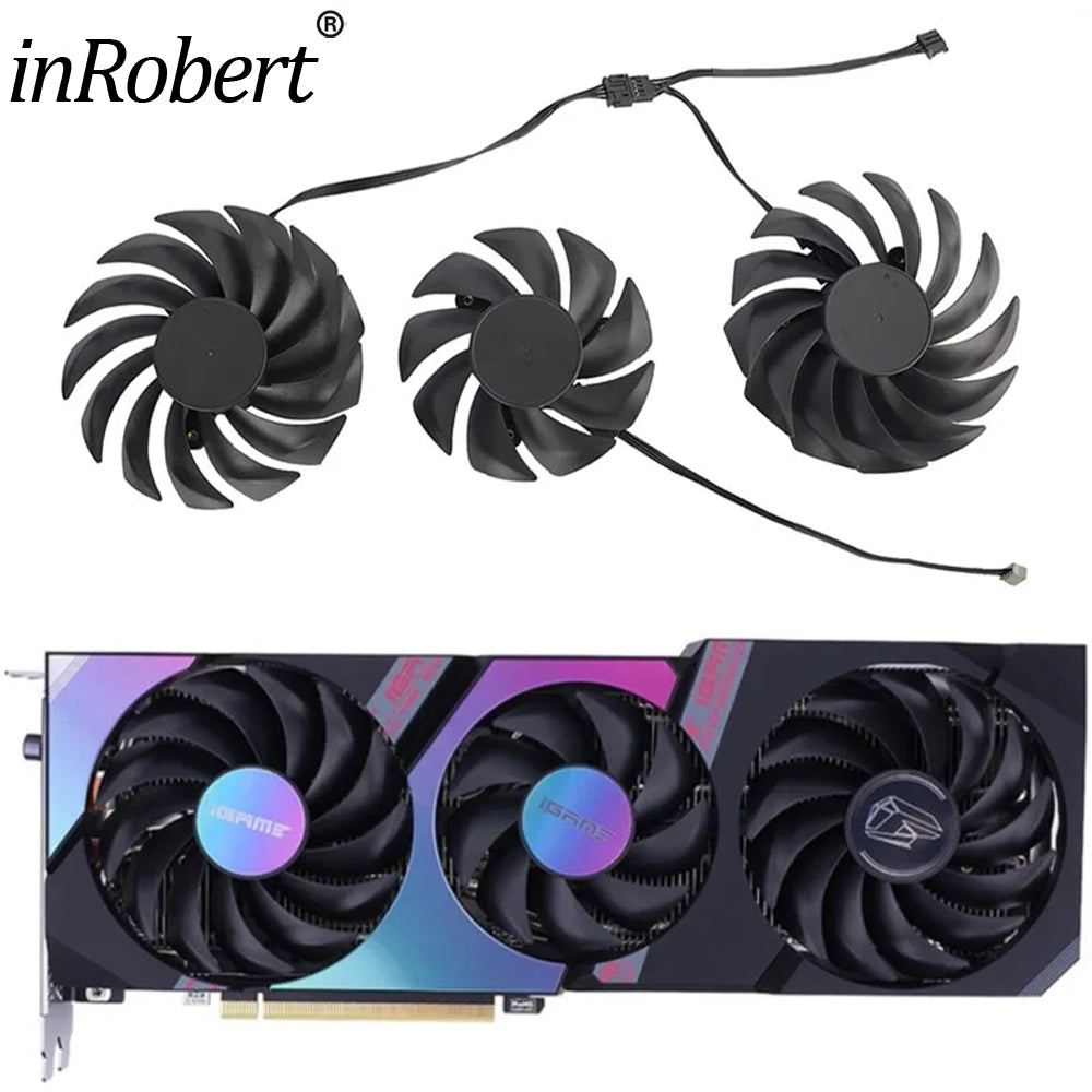 For Colorful iGame GeForce RTX 3080 3070 3060TI 88MM 75MM Video Card Fan