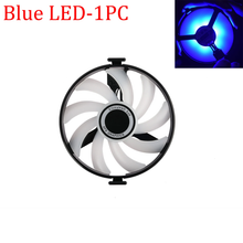 Cargar imagen en el visor de la galería, For XFX Radeon RX 470 480 580 RS 95MM FDC10H12S9-C 4Pin Blue RGB Graphics Card Replacement Fan
