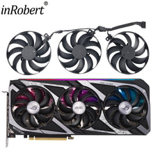 Load image into Gallery viewer, New Video Card Cooler Fan Replacement For ASUS ROG Strix GeForce RTX 3050 8GB 3060 12GB Graphics Card Cooling Fans
