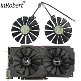 T129215SM 95mm Graphics Card Cooling Fan For ASUS STRIX RX 470 580 570 GTX 1050Ti 1070Ti 1080Ti Gaming Video Card Cooling Fan